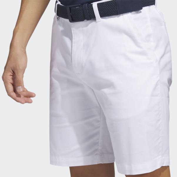 Short De Golf Adidas Go-to 9 Pouces Blanc