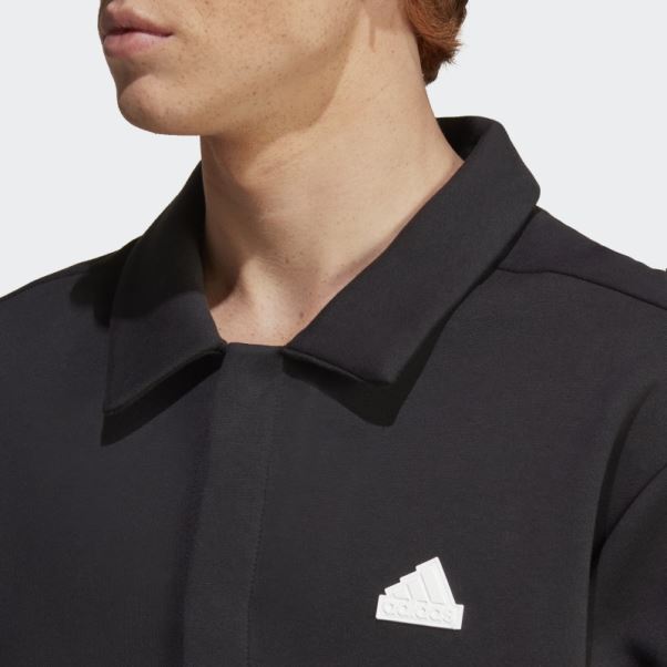 Adidas Future Icon 3-stripes Veste D'entraîneurs Noir