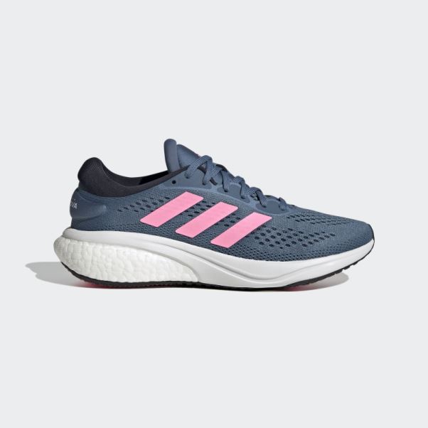 Adidas Supernova 2 Chaussures De Course Bleu Altéré