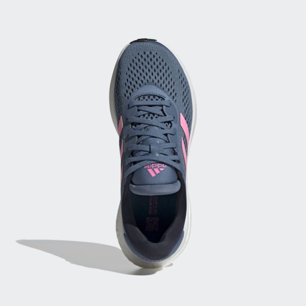 Adidas Supernova 2 Chaussures De Course Bleu Altéré