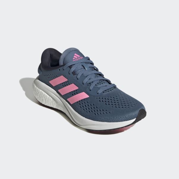 Adidas Supernova 2 Chaussures De Course Bleu Altéré