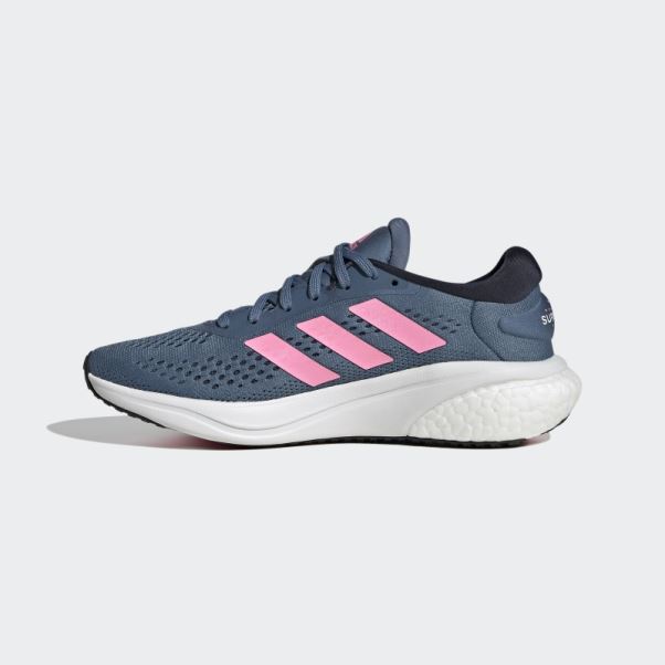 Adidas Supernova 2 Chaussures De Course Bleu Altéré