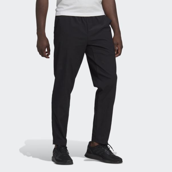 Pantalon Tissé Essentials Hero To Halo Noir Adidas
