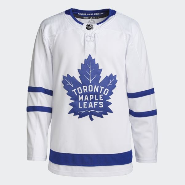 Maillot Maple Leafs Away Authentique Pro Blanc Adidas