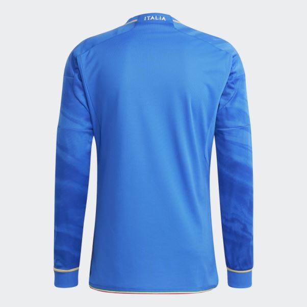 Maillot Manches Longues Italie 23 Domicile Adidas Bleu