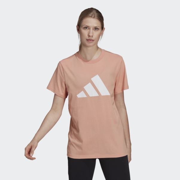 T-shirt Graphique à Logo Future Icônes Adidas Ambient Blush