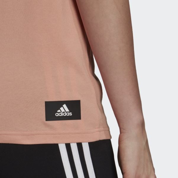 T-shirt Graphique à Logo Future Icônes Adidas Ambient Blush