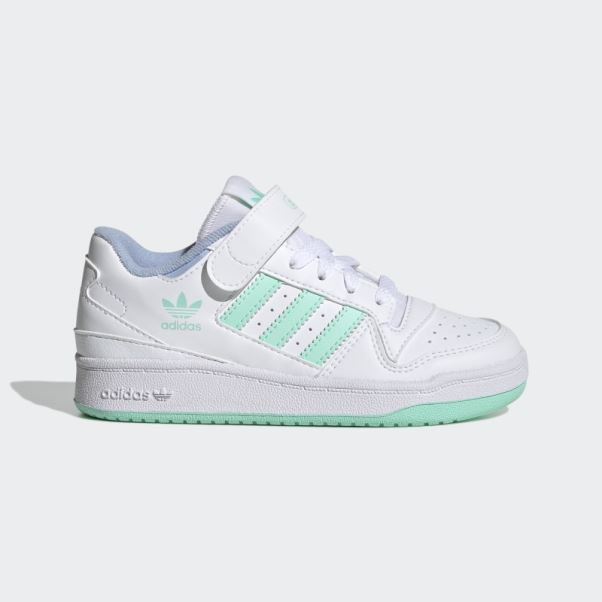 Bleu Aube Adidas Forum Low Chaussures