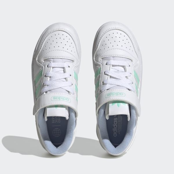 Bleu Aube Adidas Forum Low Chaussures