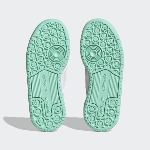 Bleu Aube Adidas Forum Low Chaussures
