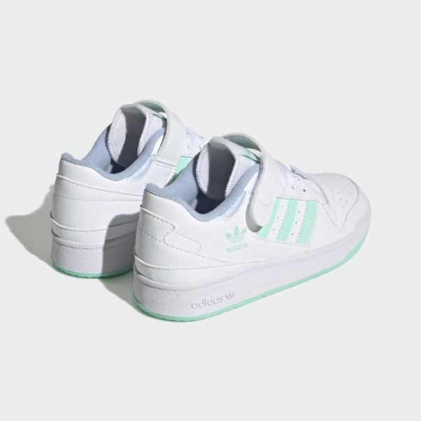 Bleu Aube Adidas Forum Low Chaussures
