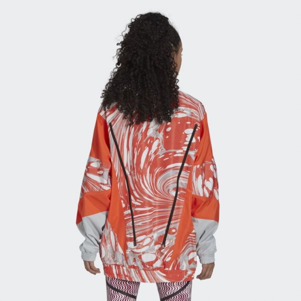 Onix Adidas By Stella Mccartney Haut De Survêtement Tissé Imprimé Fashion