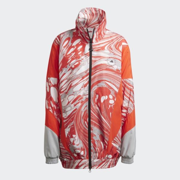 Onix Adidas By Stella Mccartney Haut De Survêtement Tissé Imprimé Fashion