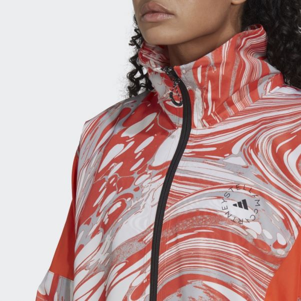 Onix Adidas By Stella Mccartney Haut De Survêtement Tissé Imprimé Fashion