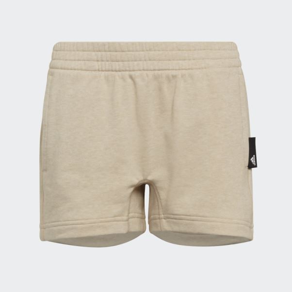 Botanic Beige Mel Studio Lounge Short De Sport Teinture Botanique Adidas