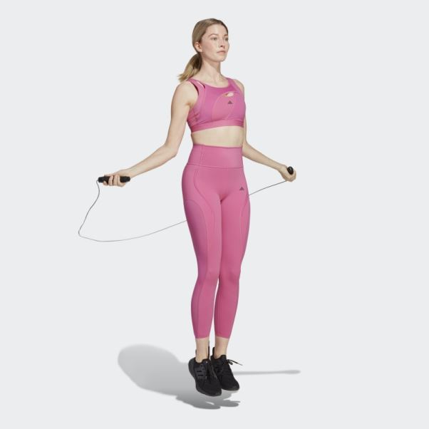 Leggings D'entraînement Hiit Luxe Fuchsia Sur Mesure Adidas