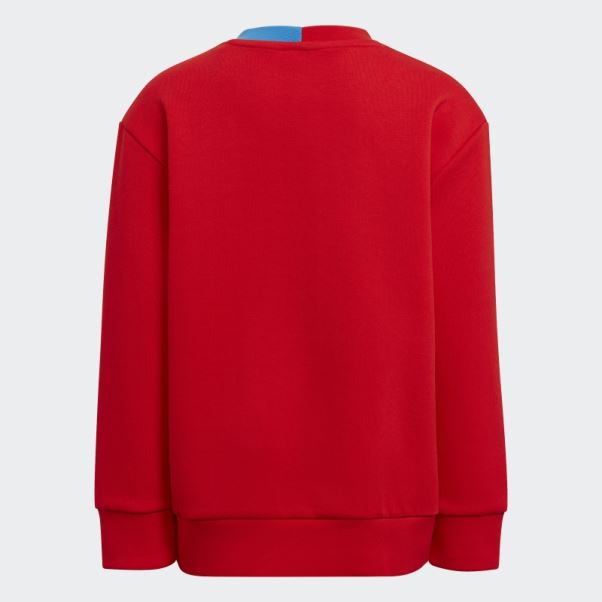 Ensemble Sweat Et Pantalon Adidas X Classic Lego Crew Rouge Chaud