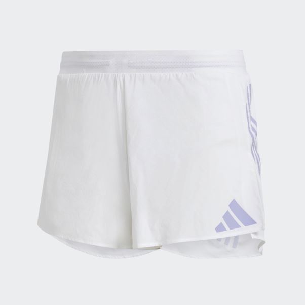 Adidas Short Fendu Adizero Violet Clair