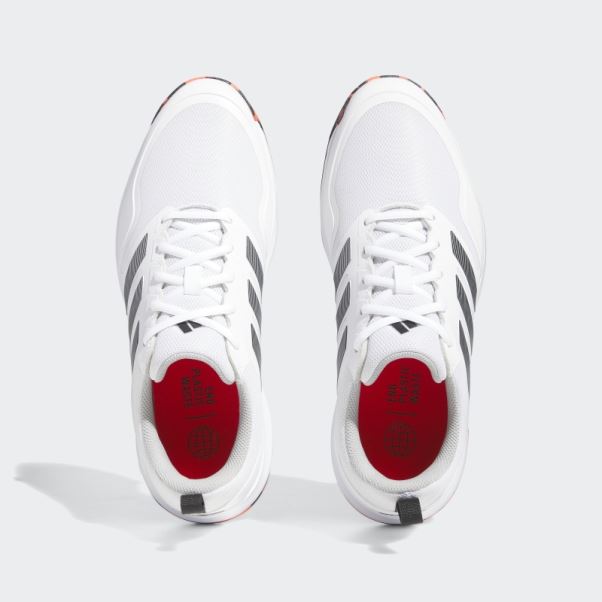 Chaussures De Golf Adidas Tech Response Sl 3.0 Larges Blanches