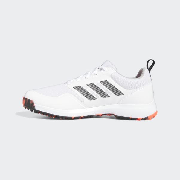 Chaussures De Golf Adidas Tech Response Sl 3.0 Larges Blanches