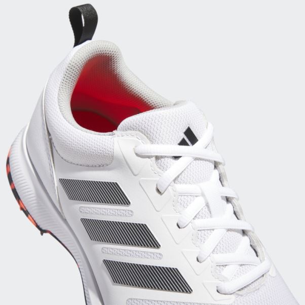 Chaussures De Golf Adidas Tech Response Sl 3.0 Larges Blanches