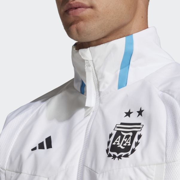 Adidas Argentina Game Day Hymne Veste Blanc