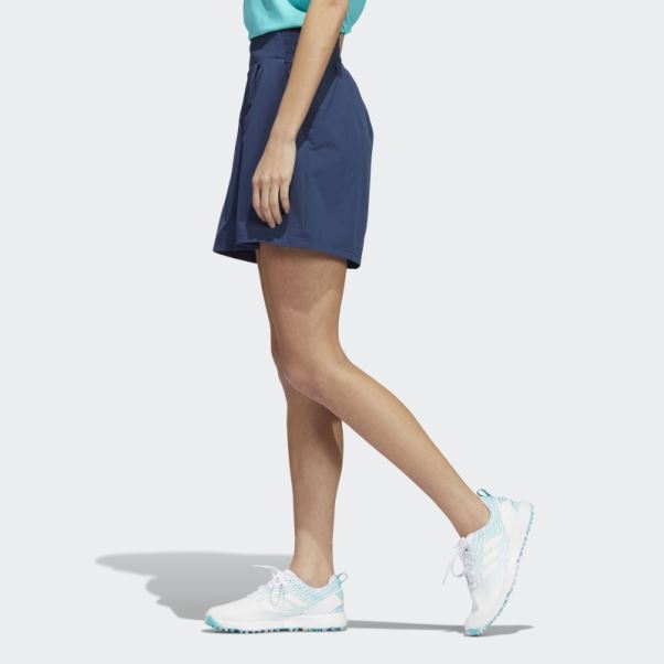 Short Plissé Bleu Marine Adidas