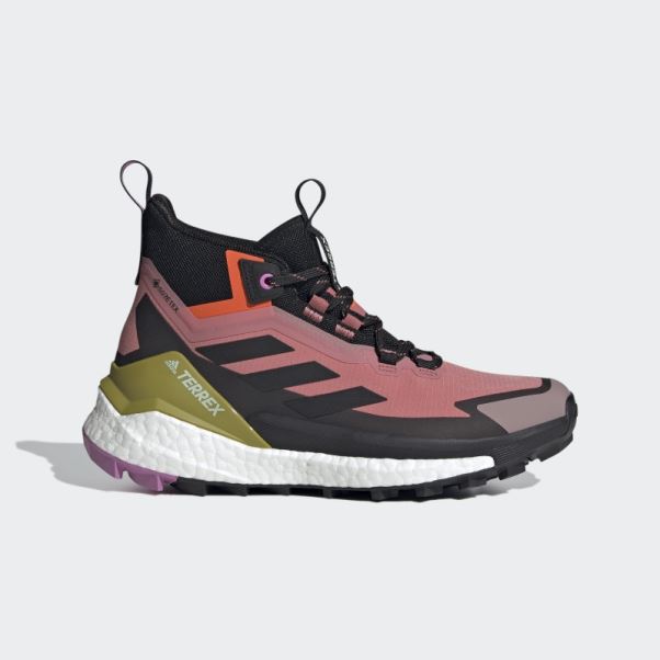 Chaussure De Randonnée Adidas Terrex Free Randonneur 2 Gore-tex Rouge