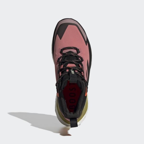 Chaussure De Randonnée Adidas Terrex Free Randonneur 2 Gore-tex Rouge