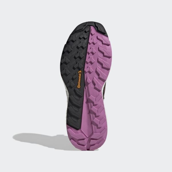 Chaussure De Randonnée Adidas Terrex Free Randonneur 2 Gore-tex Rouge