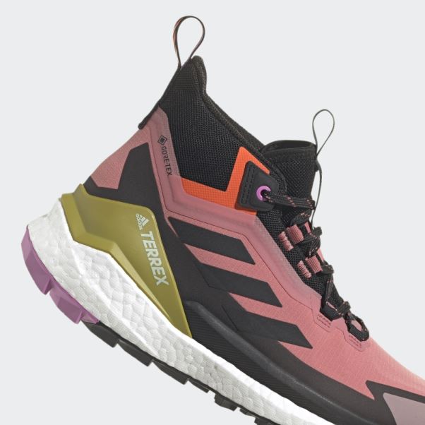 Chaussure De Randonnée Adidas Terrex Free Randonneur 2 Gore-tex Rouge