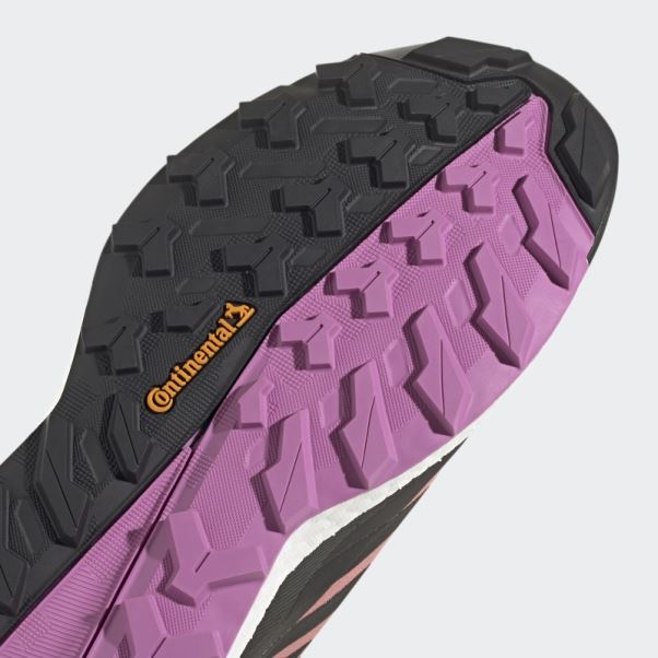 Chaussure De Randonnée Adidas Terrex Free Randonneur 2 Gore-tex Rouge
