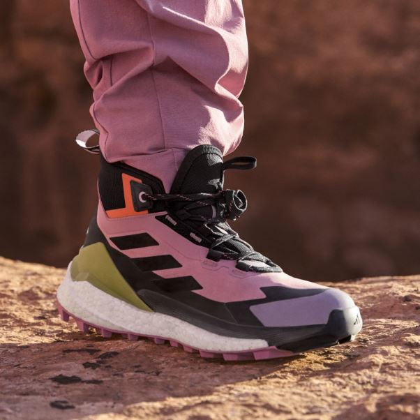 Chaussure De Randonnée Adidas Terrex Free Randonneur 2 Gore-tex Rouge