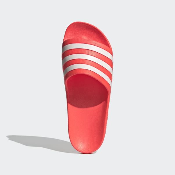 Claquettes Adilette Aqua Rouge Adidas