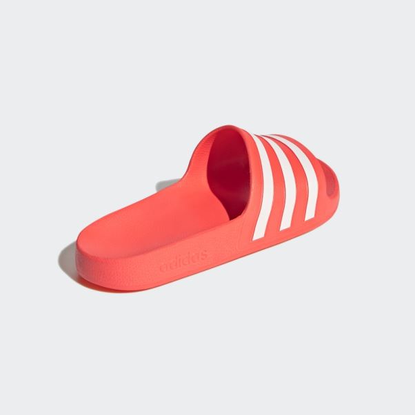 Claquettes Adilette Aqua Rouge Adidas