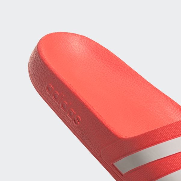 Claquettes Adilette Aqua Rouge Adidas