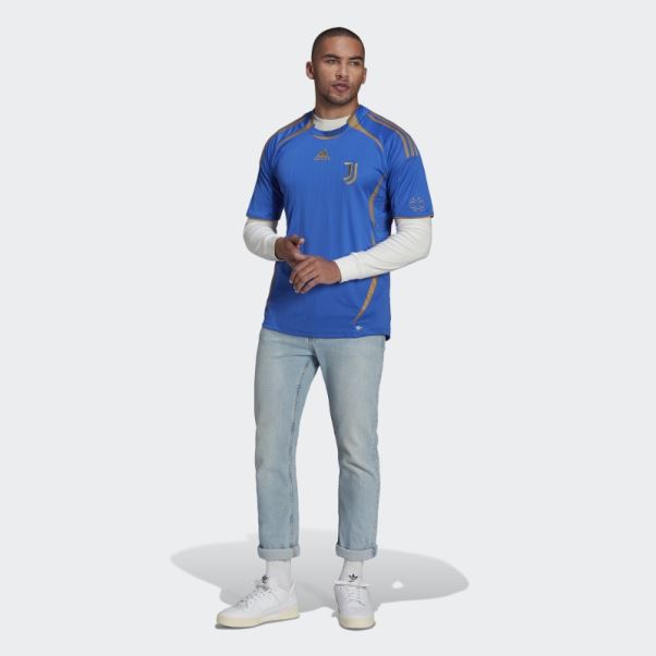 Adidas Juventus Teamgeist Maillot Haute Résolution Bleu