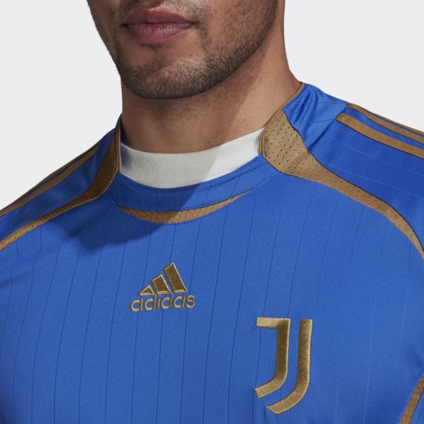 Adidas Juventus Teamgeist Maillot Haute Résolution Bleu