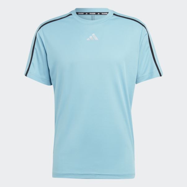 T-shirt De Base D'entraînement Adidas Bleu