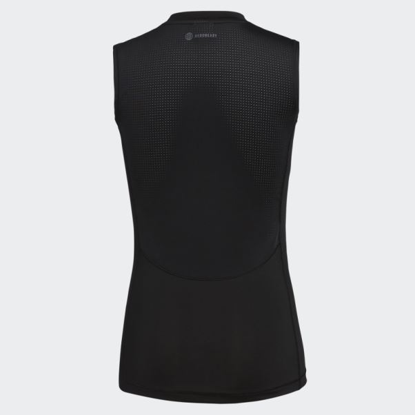 Adidas Top Techfit Sans Manches Noir