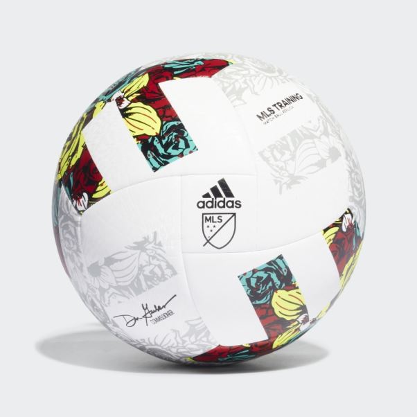 Adidas Balle D'entrainement Mls Jaune