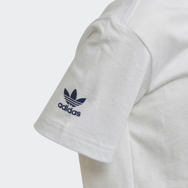 T-shirt Graphique Adidas Blanc