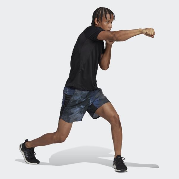 T-shirt D'entraînement Hiit Spin Noir Adidas