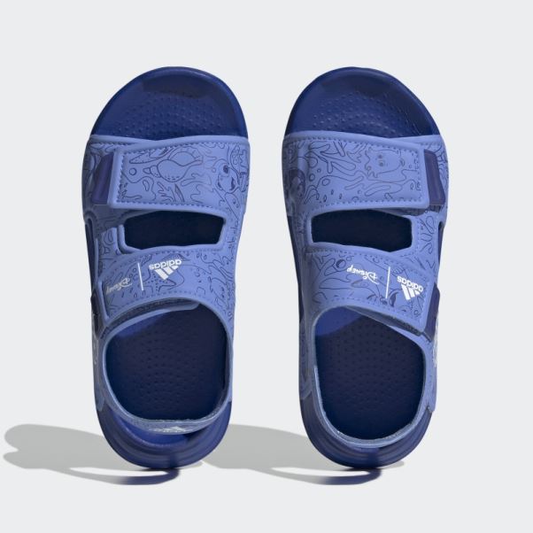 Adidas X Disney Altaswim Le Monde Des Sandales De Bain Nemo Mode Bleu