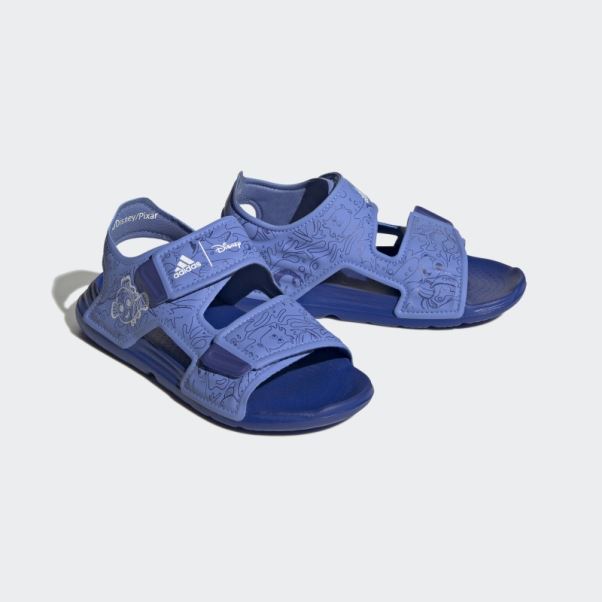 Adidas X Disney Altaswim Le Monde Des Sandales De Bain Nemo Mode Bleu