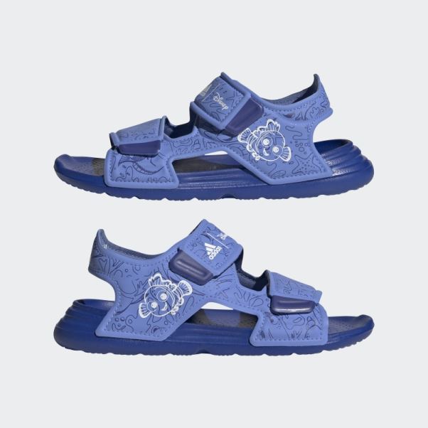 Adidas X Disney Altaswim Le Monde Des Sandales De Bain Nemo Mode Bleu