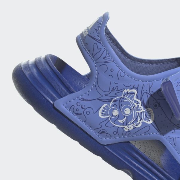 Adidas X Disney Altaswim Le Monde Des Sandales De Bain Nemo Mode Bleu