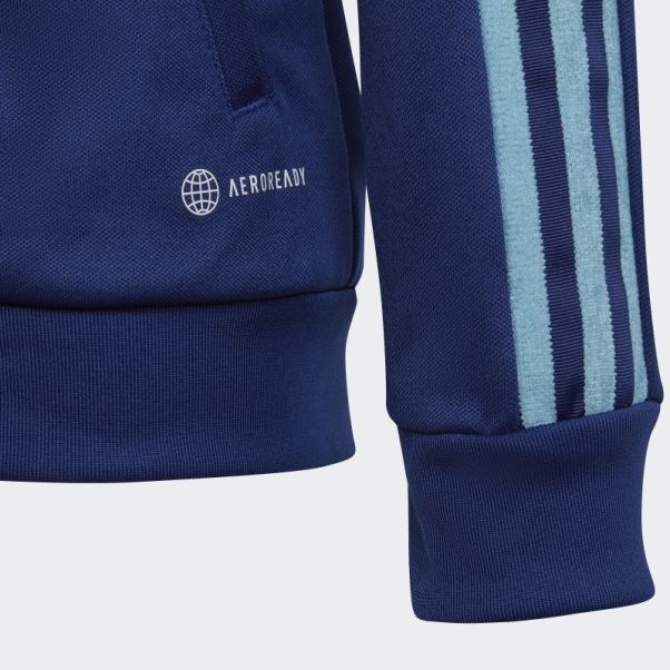 Veste Tiro Adidas Victoire Bleu