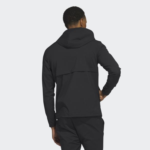 Adidas Ripstop 1/4-zip Golf Sweat à Capuche Noir