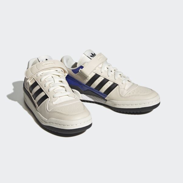 Chaussures Adidas Forum Low Bleu